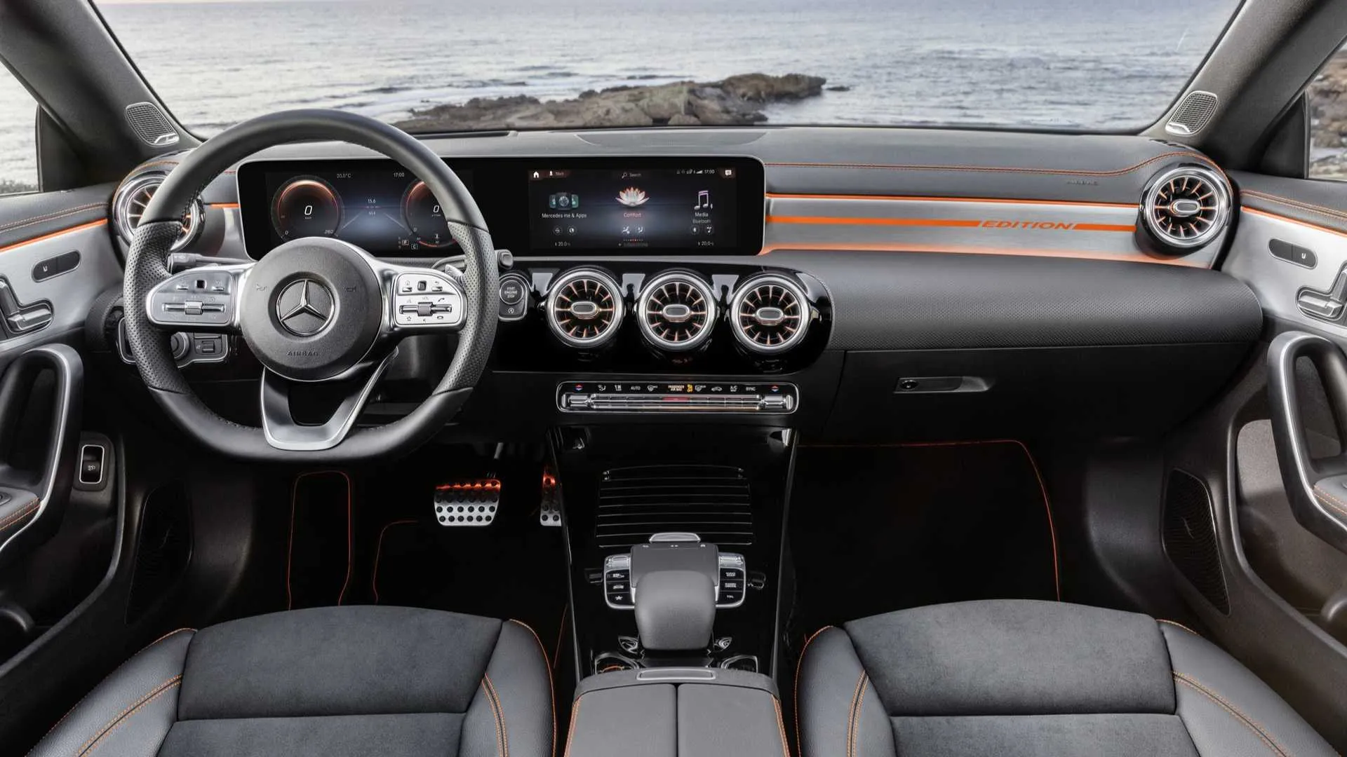 Nội thất Mercedes Benz CLA