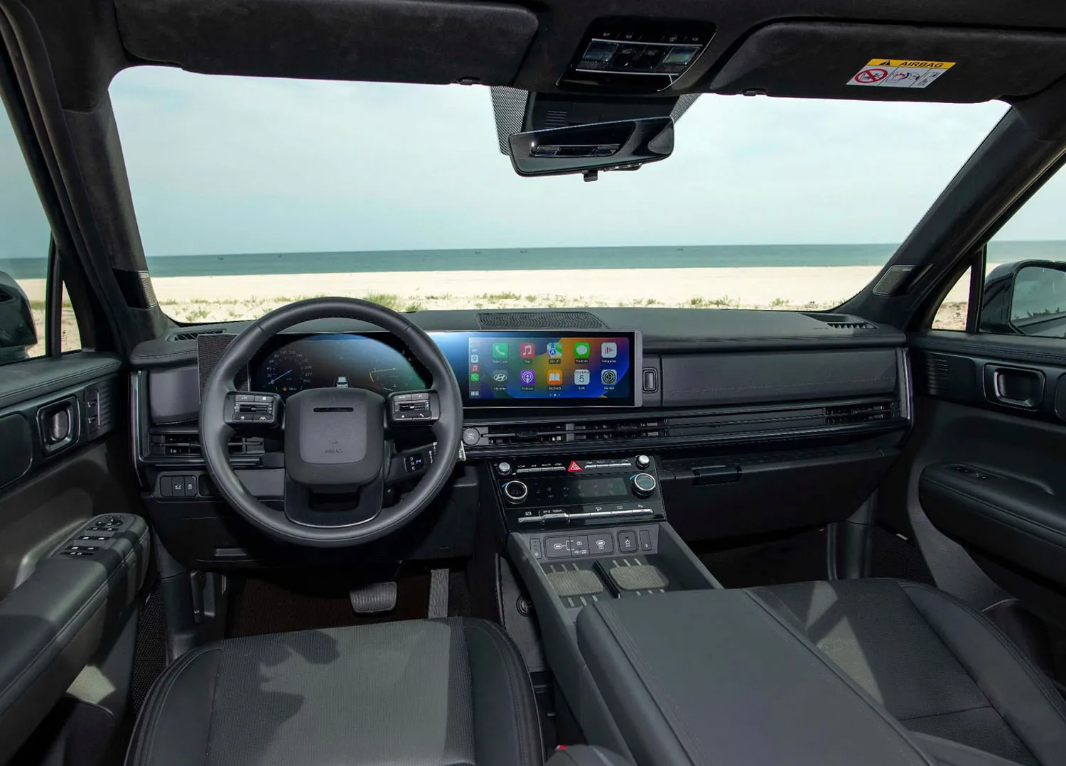 Nội thất Hyundai SantaFe