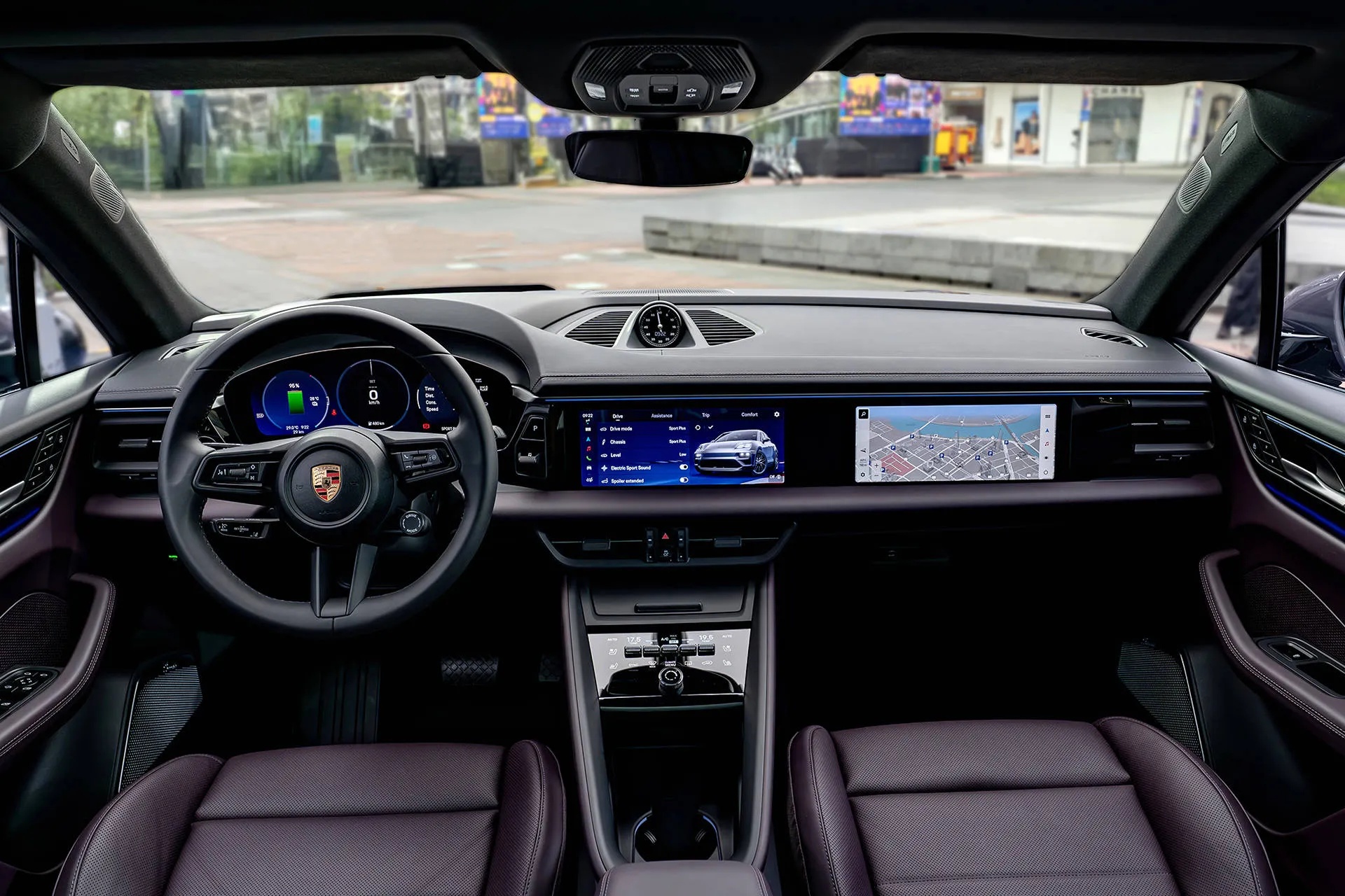 Nội thất Porsche Macan 4 EV