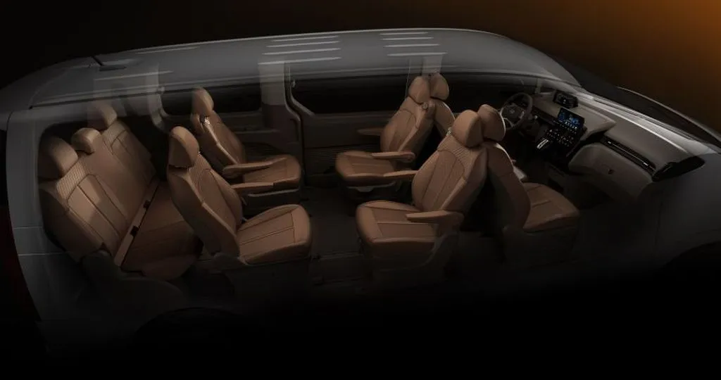 Nội thất Hyundai Staria